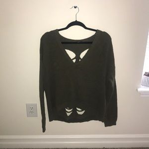 Cut out Pull over